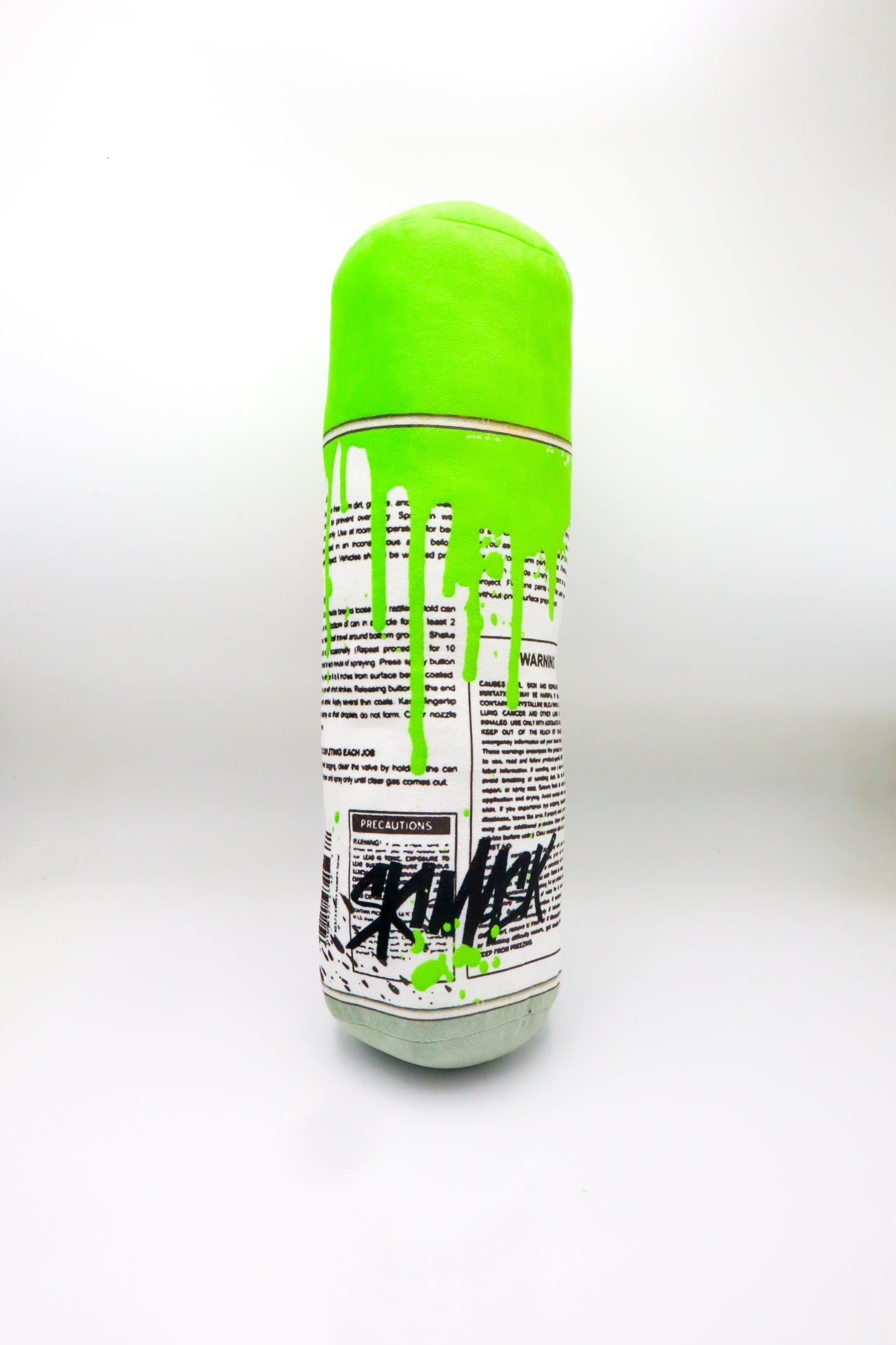 Slyme Grabber Green Spray Can Plushies