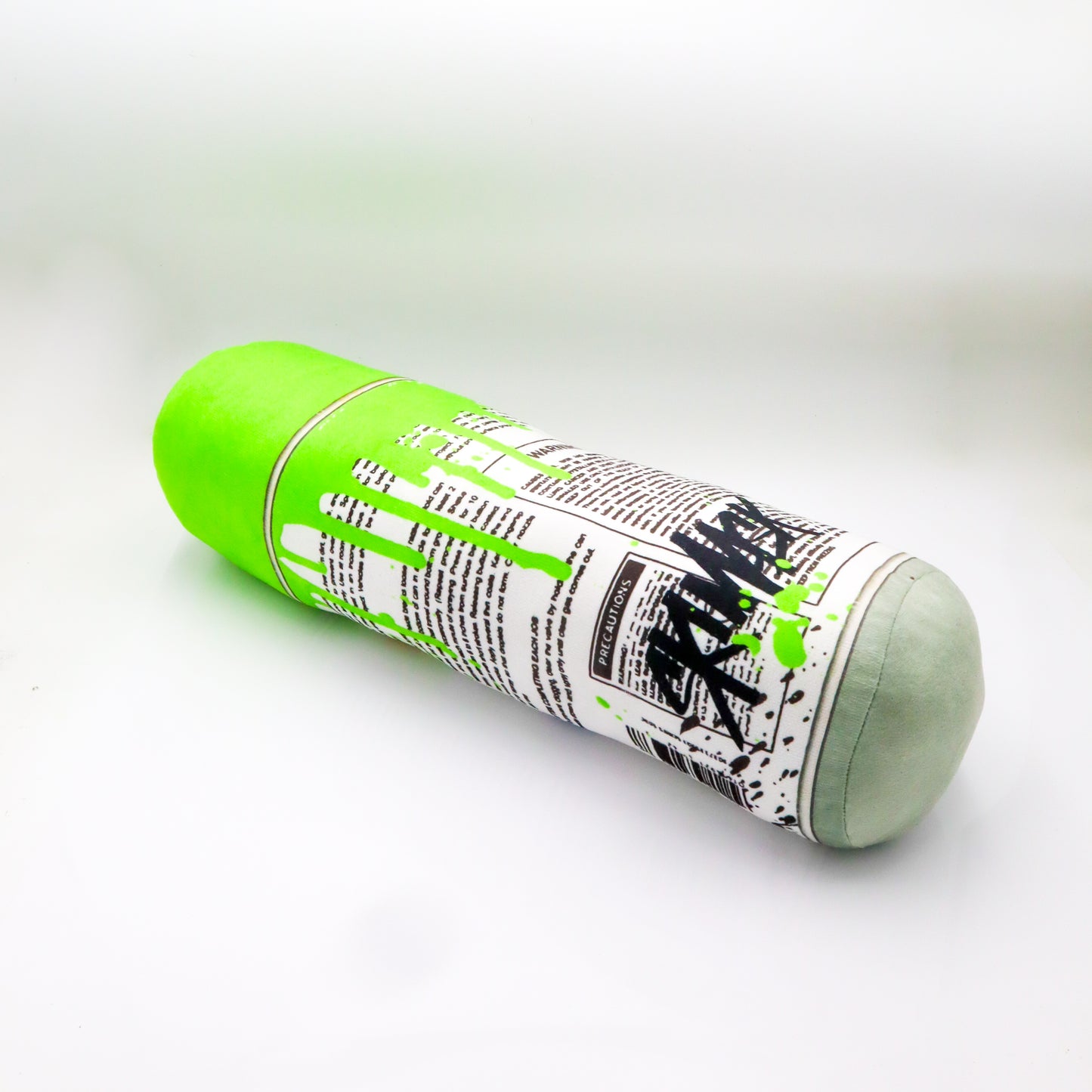Slyme Grabber Green Spray Can Plushies