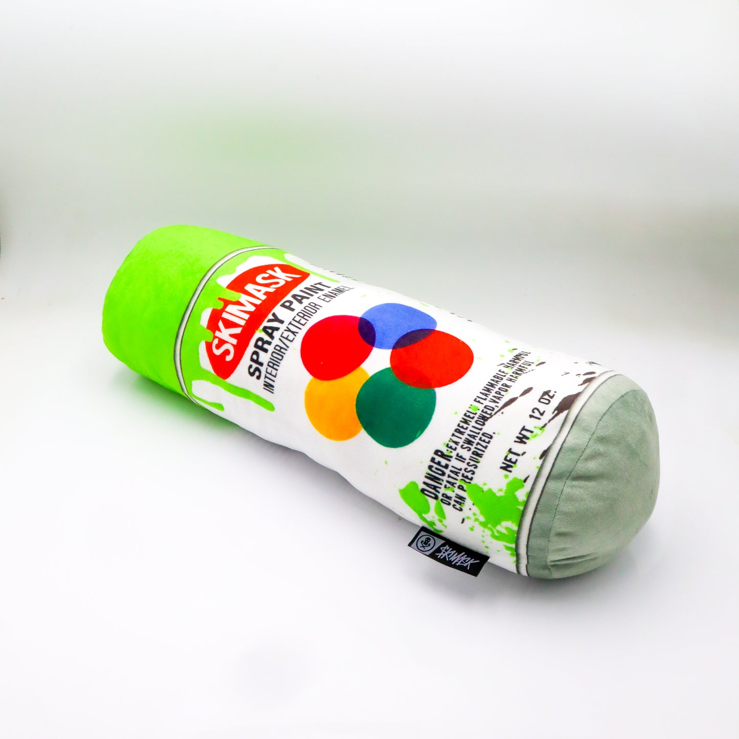 Slyme Grabber Green Spray Can Plushies