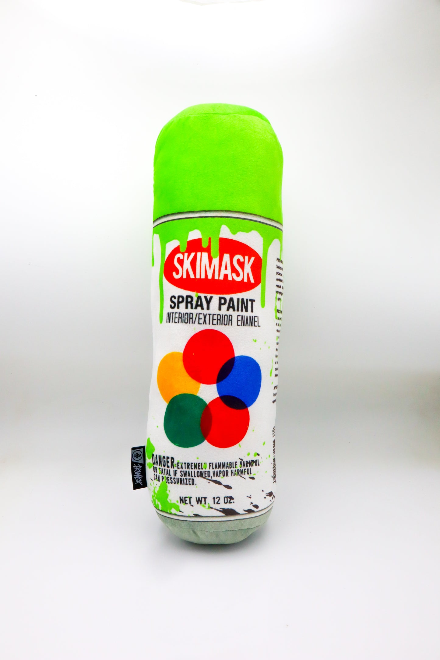 Slyme Grabber Green Spray Can Plushies