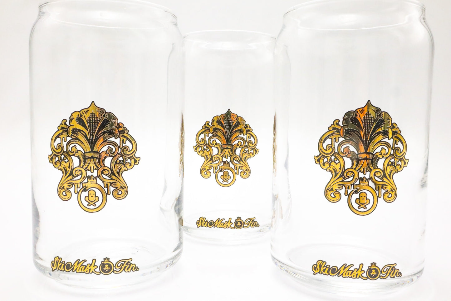 Ski Mask X Ser Pint Glass