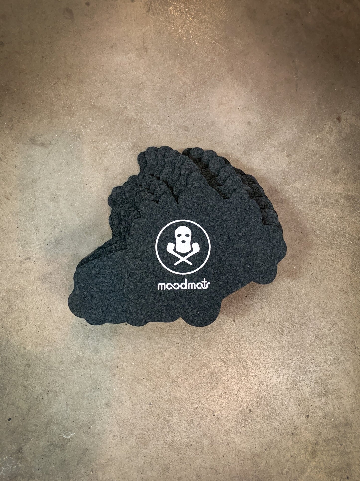 Burning Cop Car Mood Mat